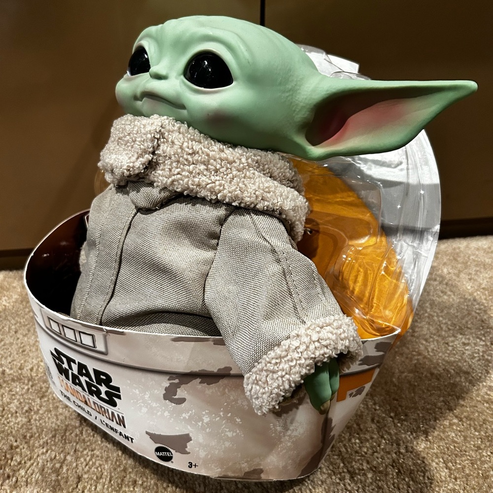 NEW Grogu Baby Yoda Mandalorian 11 inch plush stuffed animal